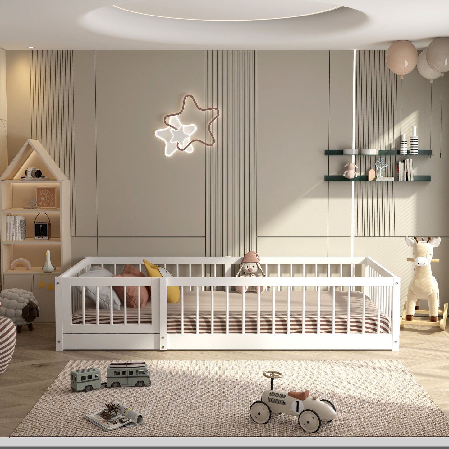Montessori Dream Raft Floor Bed - Twin