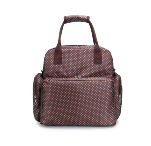 Large Dotted Mommy Travel Bag
