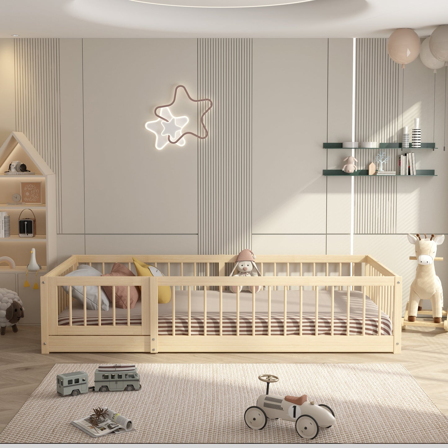 Montessori Dream Raft Floor Bed - Twin