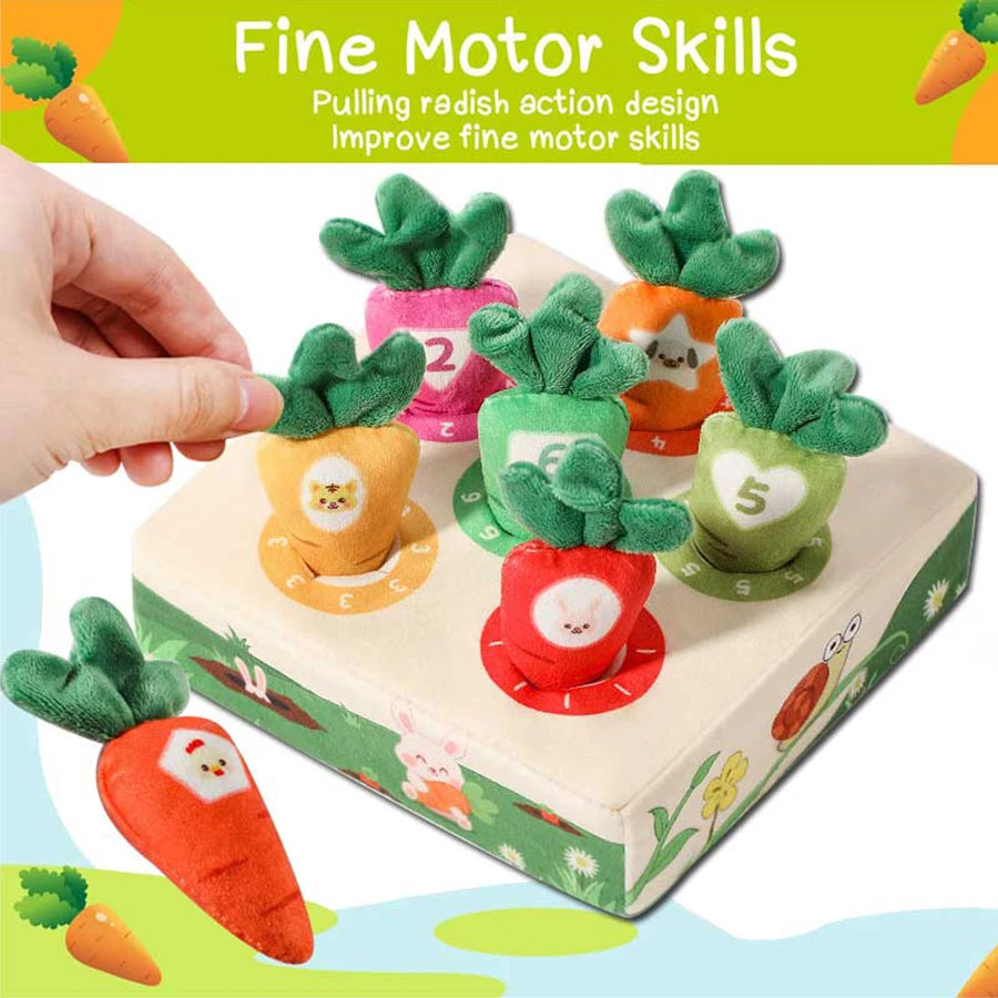 Montessori Carrot Pull Toddlers Toy