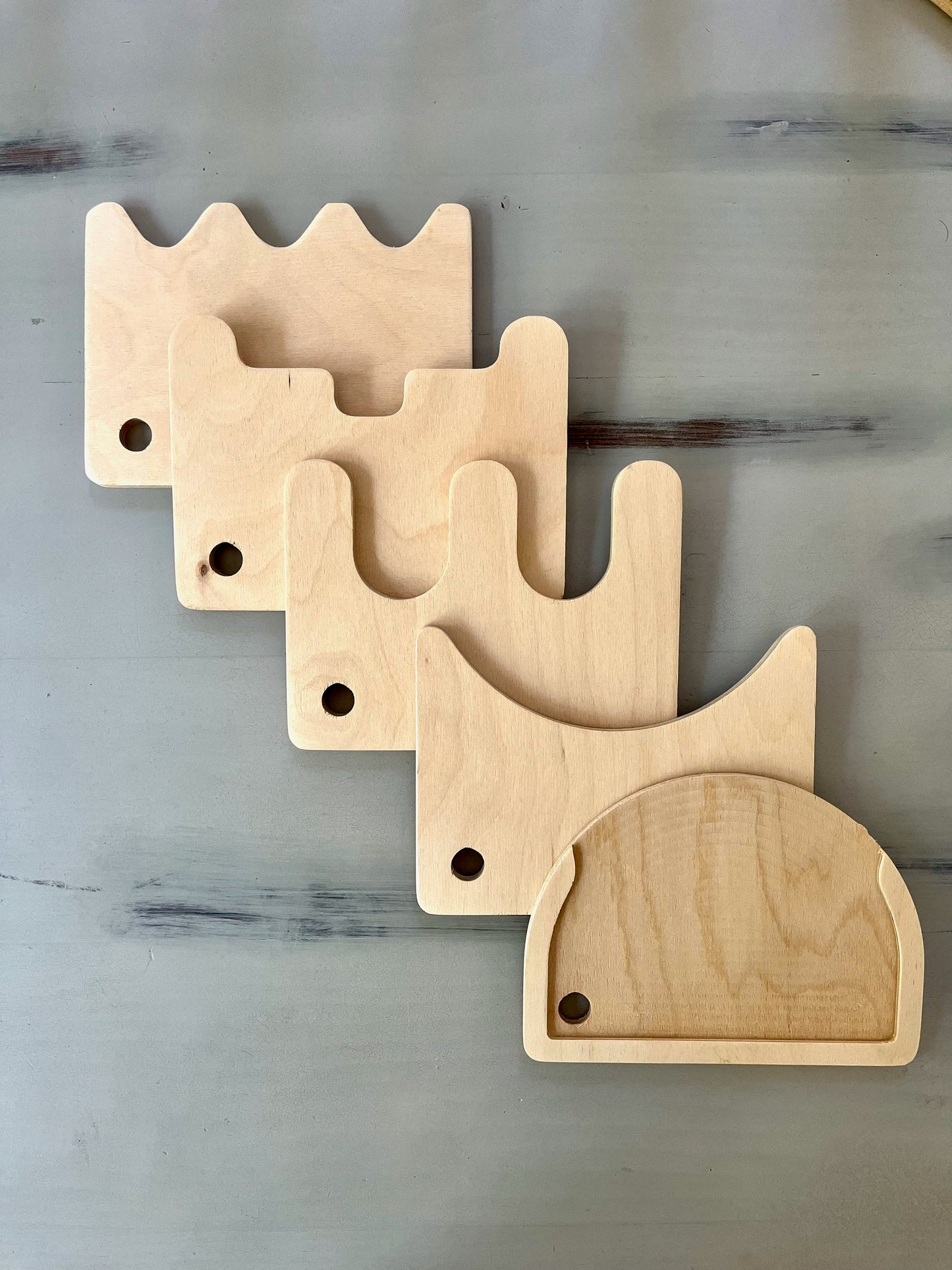 Montessori Wooden Shovel Set