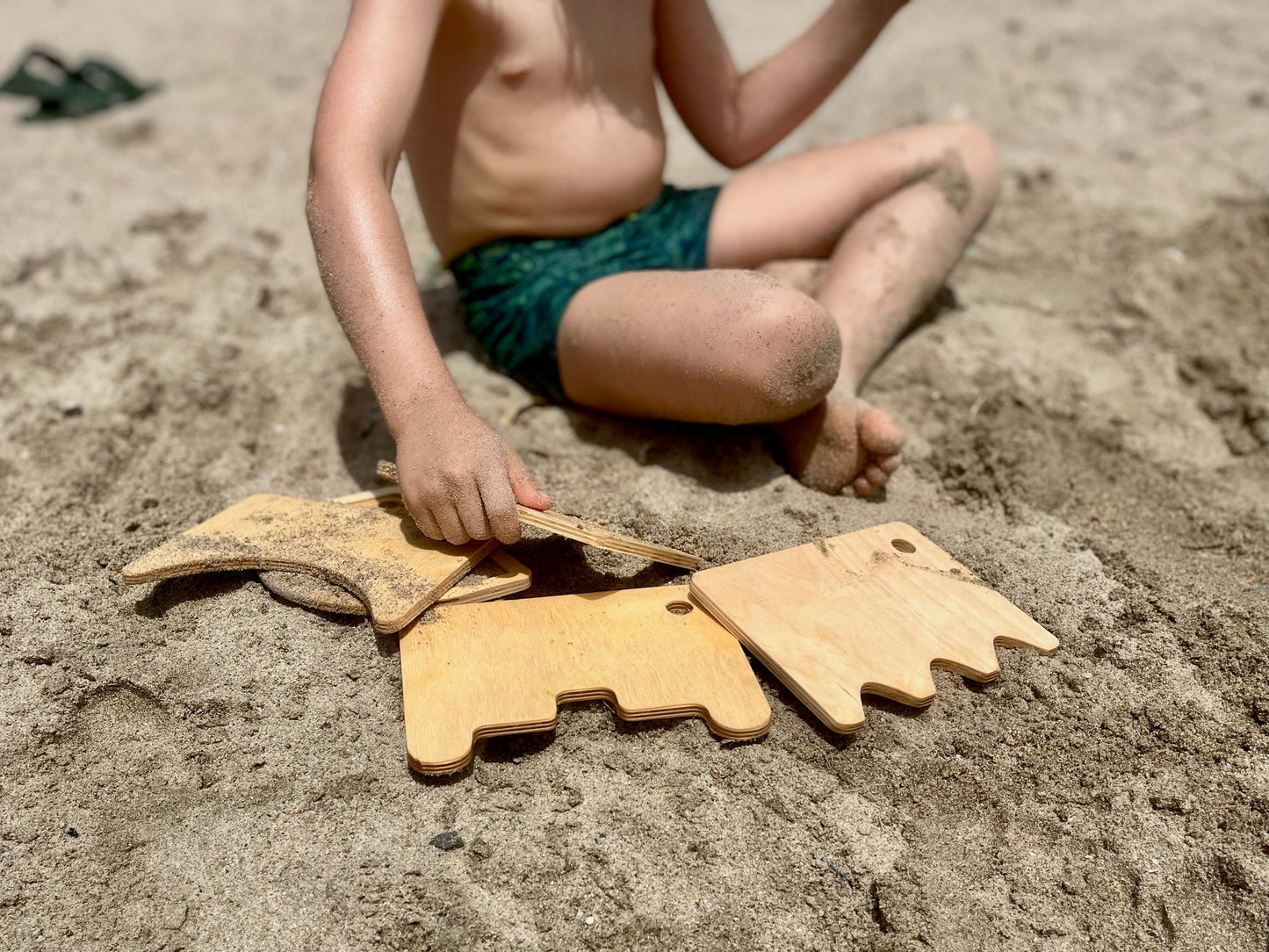 Montessori Wooden Shovel Set