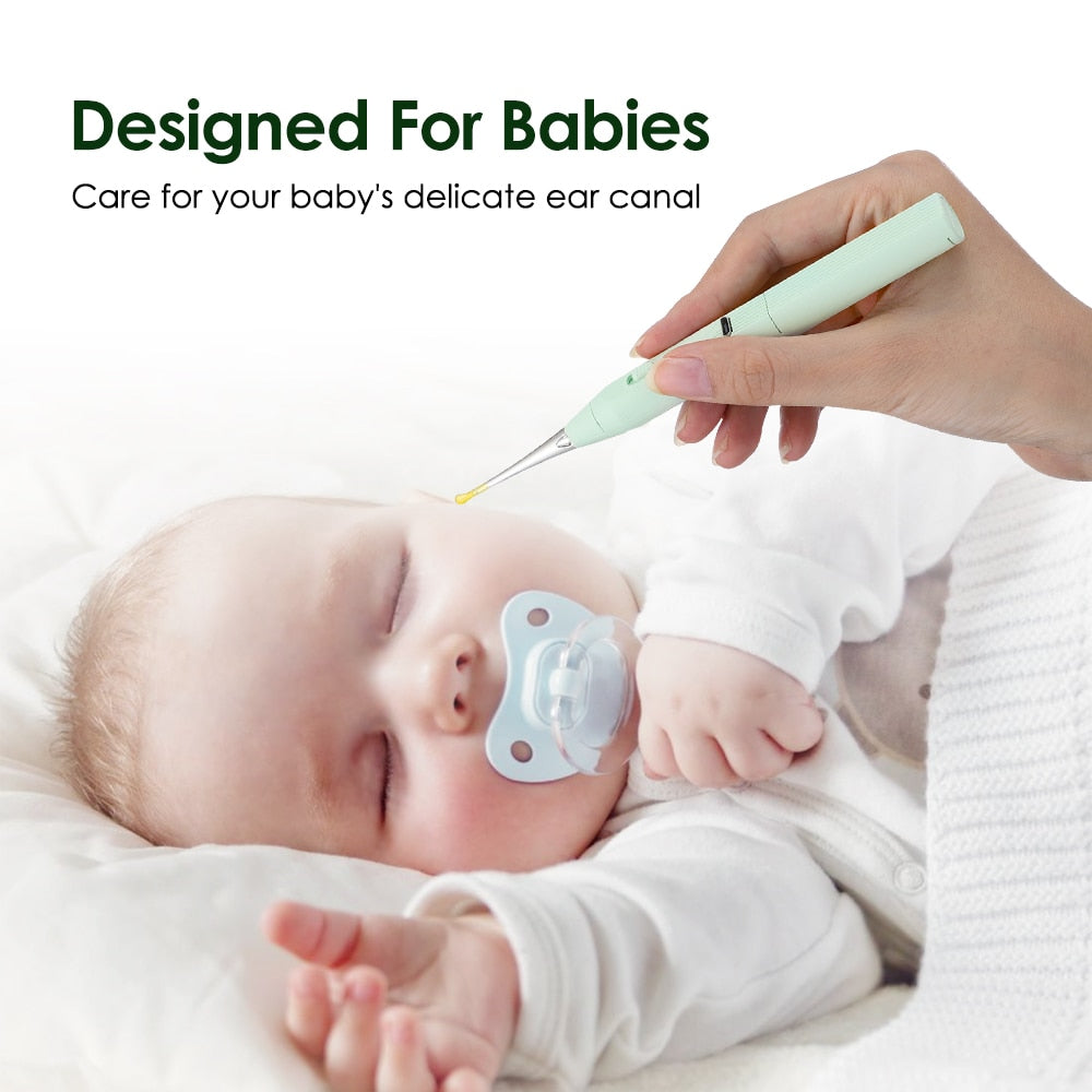 Baby Ear Cleaner with Light – Gentle & Safe Wax Removal