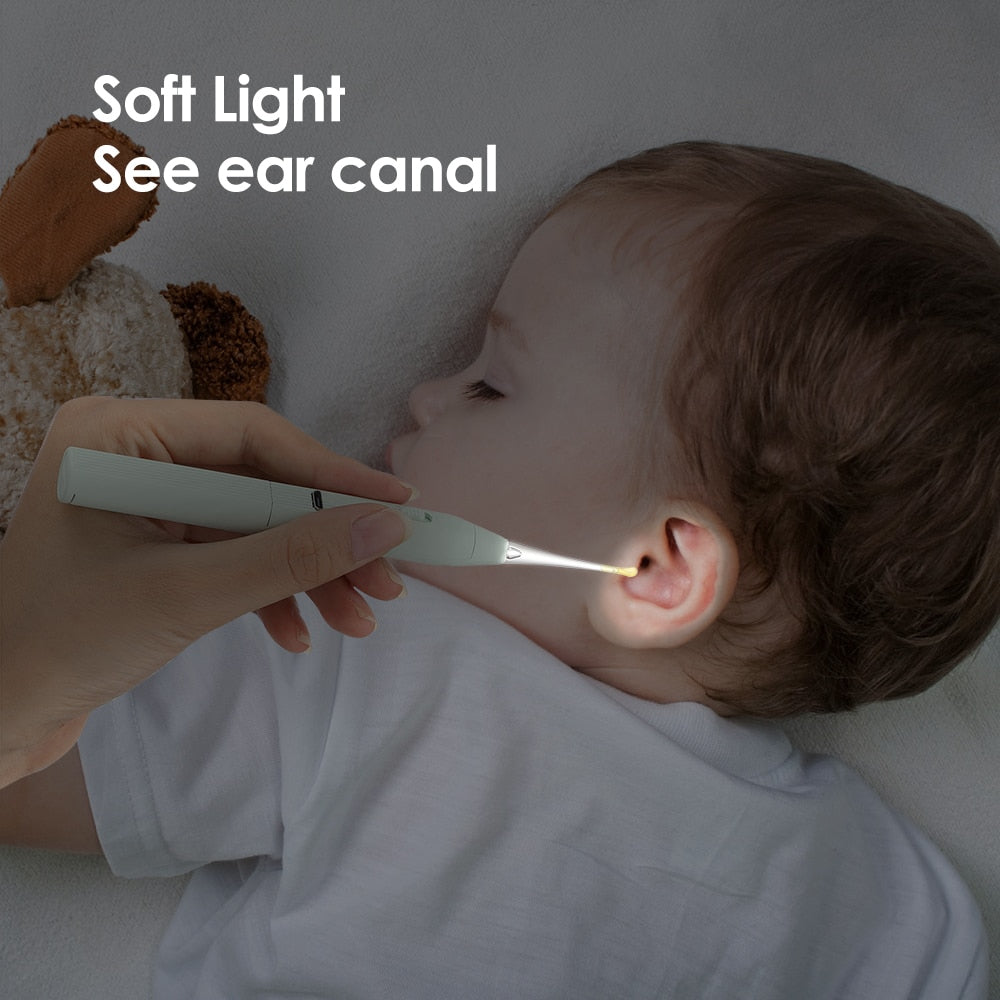 Baby Ear Cleaner with Light – Gentle & Safe Wax Removal