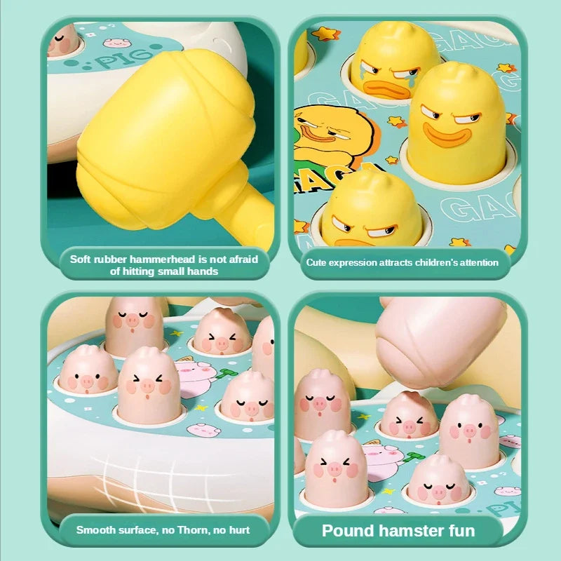 Whac-A-Mole Montessori Toy