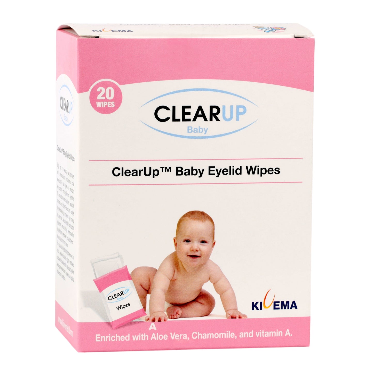 Eyelid Wipes - Soothing Care for Delicate Eyes (20-Unit Pack)