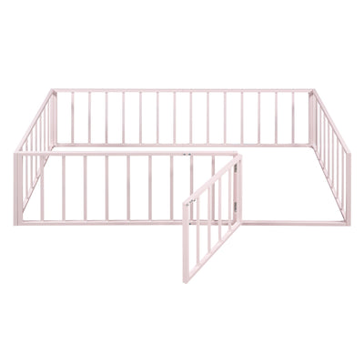 Pink Twin Size Floor Bed