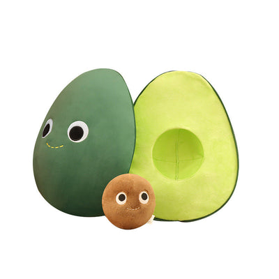 Soft Plush Avocado Pillow – Cuddly Toy