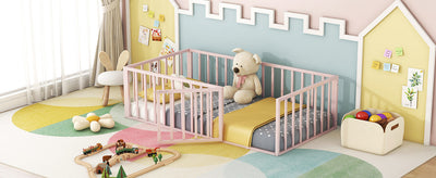Pink Twin Size Floor Bed