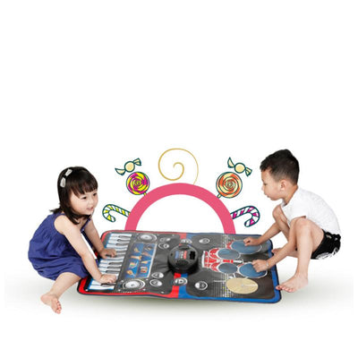 Electric Musical Instruments Mat for Kids – Multi-Instrument