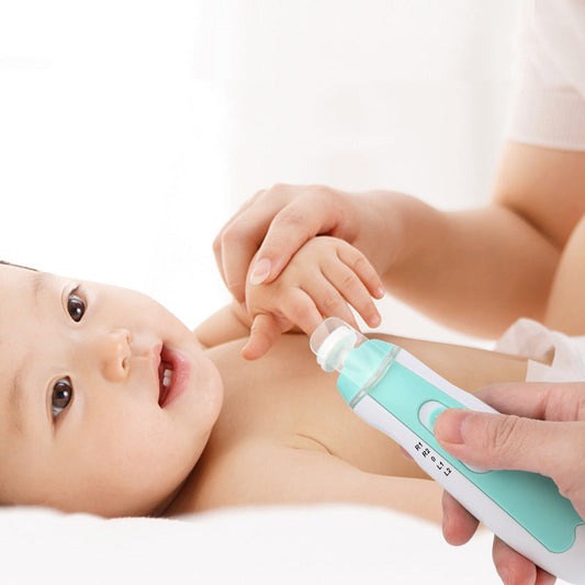 Electric Baby Nail Clipper Set – Anti-Pinch, Safe & Silent