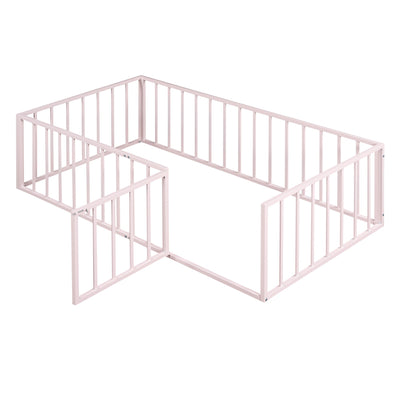 Pink Twin Size Floor Bed