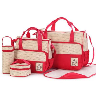 5-in-1 Deluxe Mummy Diaper Bag Set