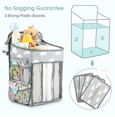Baby Crib Organizer Bed Hanging Bag