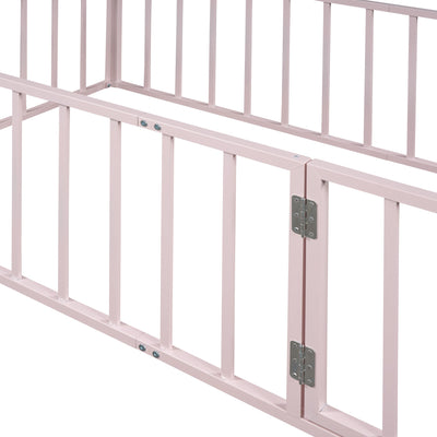 Pink Twin Size Floor Bed