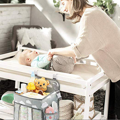 Baby Crib Organizer Bed Hanging Bag