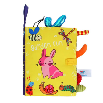 Animal Tails Cloth Book