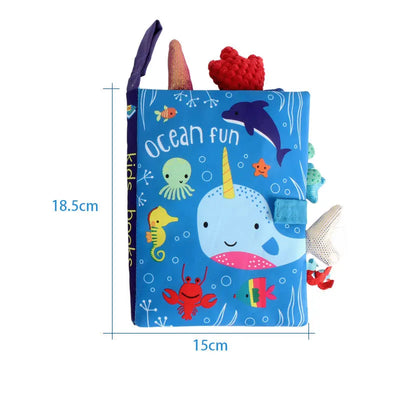 Animal Tails Cloth Book
