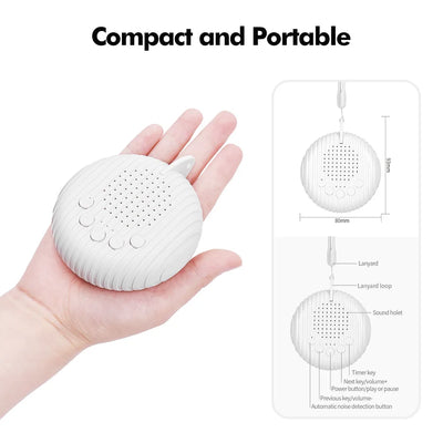 White Noise Sleep Machine – Portable Soothing Sound Machine