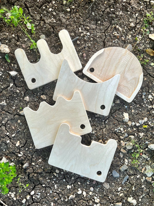 Montessori Wooden Shovel Set