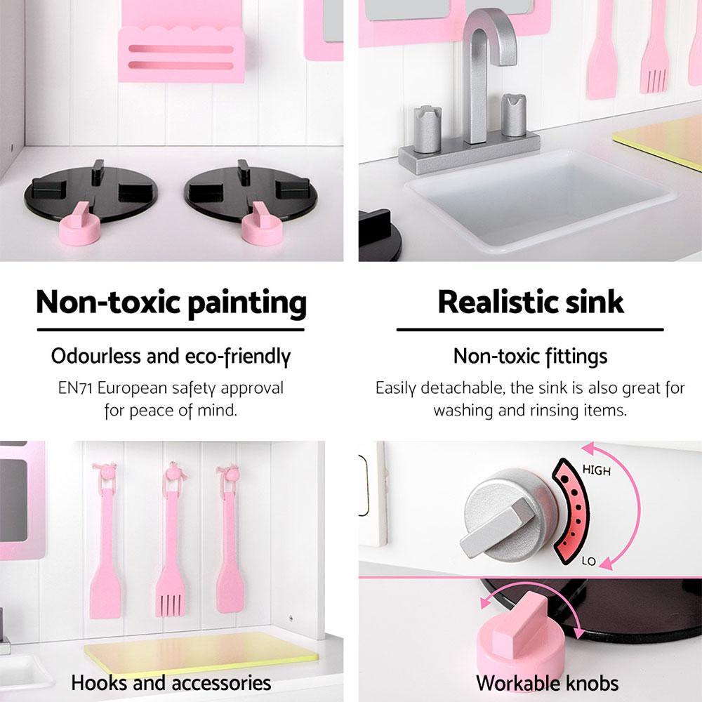 Princess Wooden Kitchen Play Set