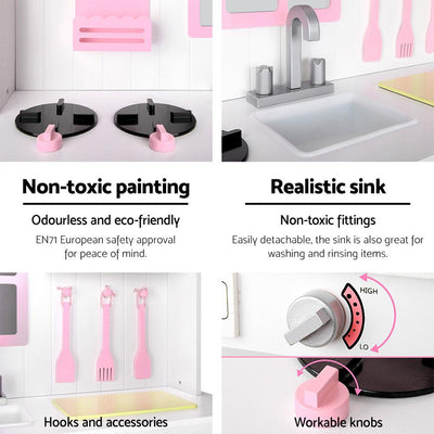 Princess Wooden Kitchen Play Set