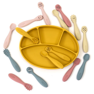 3PCS Cute Baby Utensils Set