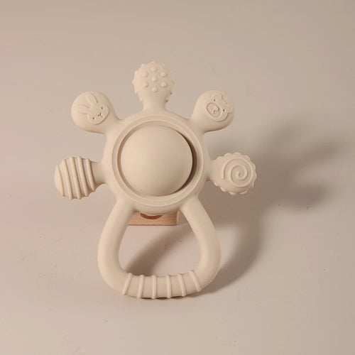 Silicone Palm Rattle Teether