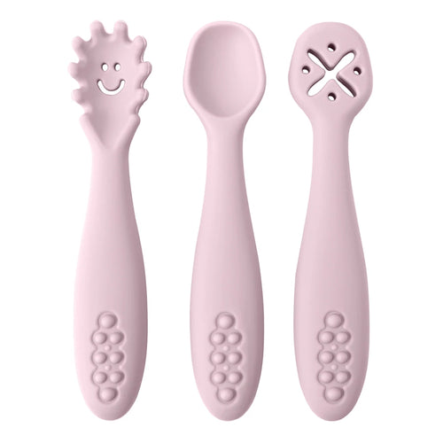 3PCS Cute Baby Utensils Set