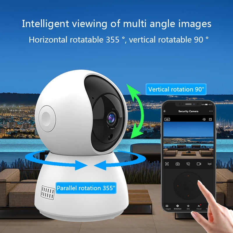 HD 4MP Tuya Smart Mini WiFi Camera Surveillance Camera
