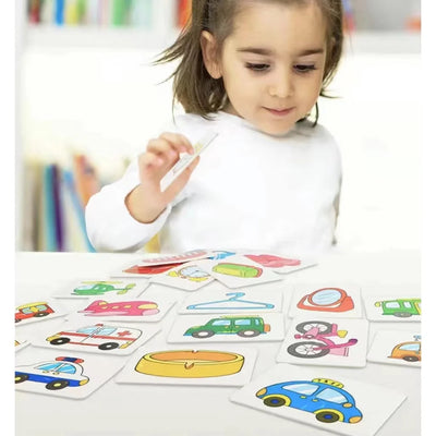 32 Pcs Enlightenment Card Matching Puzzle