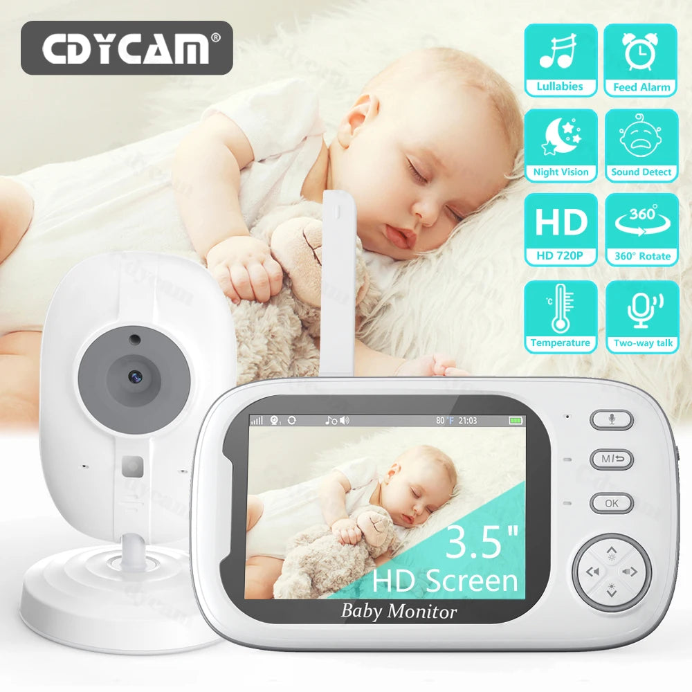 Baby Monitor with VOX, Night Vision & Two-Way Audio