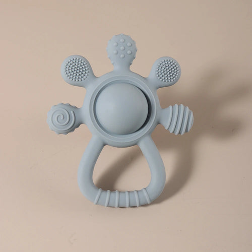 Silicone Palm Rattle Teether