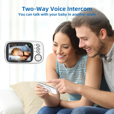 TakTark 3.2 Inch Wireless Video Baby Monitor With Lullabies