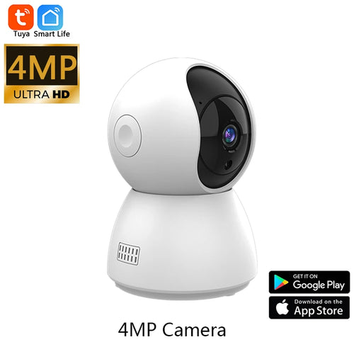 HD 4MP Tuya Smart Mini WiFi Camera Surveillance Camera