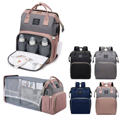 Diaper Bag with Changing Station, Foldable