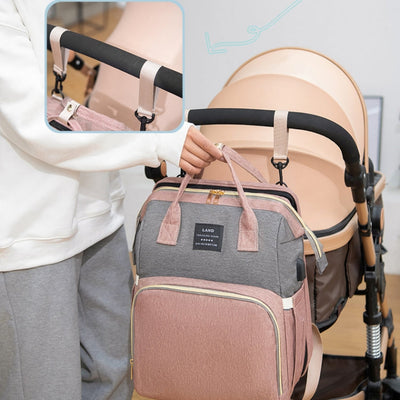 Diaper Bag with Changing Station, Foldable