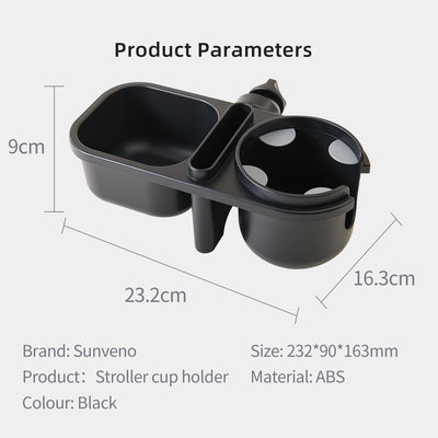 Baby Stroller Cup Holders 3 in 1