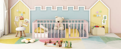 Pink Twin Size Floor Bed