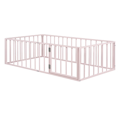Pink Twin Size Floor Bed