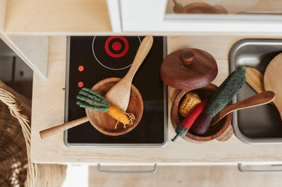 Mahogany Pan & Pot Set